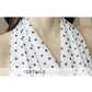 Sexy Polka Dot Dress Bohemian Sleeveless Maxi Dress Summer High Waist Bandage Halter Beach Sundress