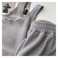 Women's Summer Comfortable Loose Casual Suit New Vest Shorts Two-Piece Suit