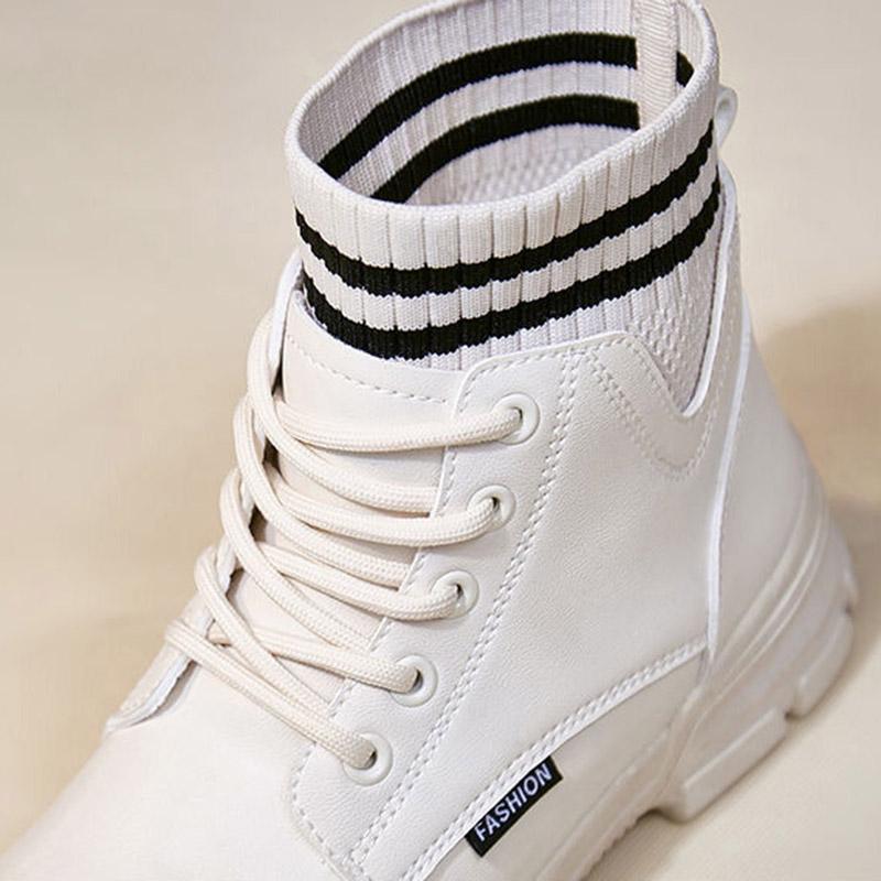 Martin Boots Women's Shoes All-match British Style Short Boots Winter  Cotton Shoes