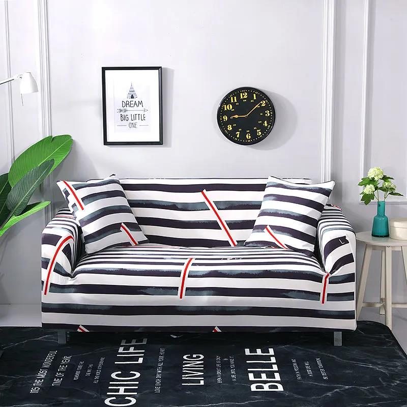 Slipcover Non-slip Elastic Sofa Covers Polyester Four Season All-inclusive Stretch Sofa Cushion Sofa Towel 1/2/3/4-seaters