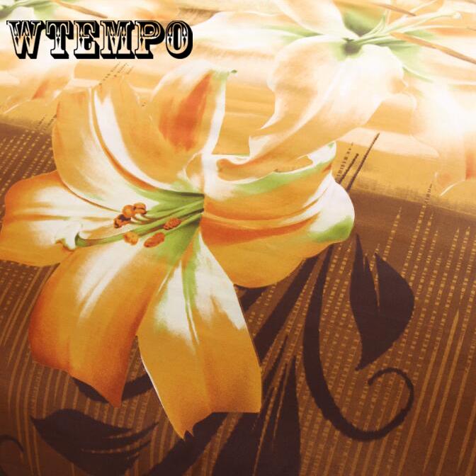 WTEMPO Brand 3D Red Rose Bedding Set Comforter Bedclothes Comforter Bedding Sets Size Queen