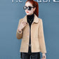 Short Faux Mink Velvet Coat Women's Lapel Fur Jacket Autumn and Winter Thickened Golden Mink Velvet Coat