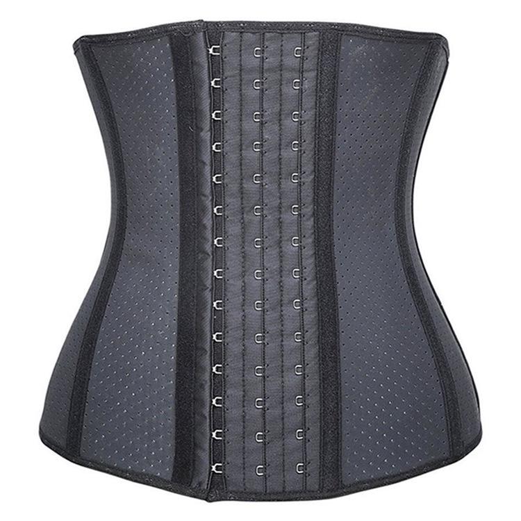 Women Corset Waist Trainer Latex Corset Waist Control Corset and Bustier Steel Bone Underbust