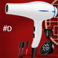 1200W Household High Power Hair Dryer Set Negative Ion Hair Care Hot/cold Hair Dryer Barber Equipment