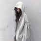 Women Sweatshirt Lantern Sleeve Patchwork Fashion Streetwear Hip Hop Hoodies Autumn Winter Zipper Jackets Oversized Tracksuit Women Sport Shirt