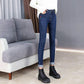 Women Casual High Denim Jeans High Waist Skinny Female Pencil Pant Stretch Elastic Trouser Plus Size