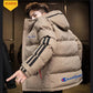 Men's Winter Jacket Trend Warmth Padded Jacket Thick Plus Size Down Padded Jacket Winter Padded Jacket