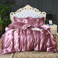 Sleeping Four-piece Pure Color Household Duvet Cover Sheet Student 4-piece Dormitory Bedding