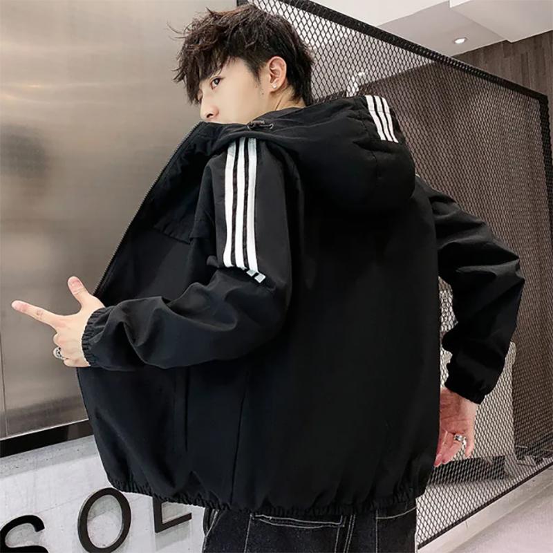 Spring and Autumn Men's Jacket Trend Camouflage Jacket Men's Jacket Casual Hooded Gown