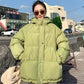 Winter Solid Color Down Padded Jacket, Short Student Padded Jacket, All-match Bread Jacket