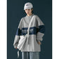 Half Zipper High Neck Sweater Women Autumn Vintage Sports Style Korean Loose Pullover Coat
