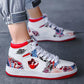 Graffiti Basketball Shoes for Men Comfortable Breathable Shoes Couples Waterproof Sports Shoeses