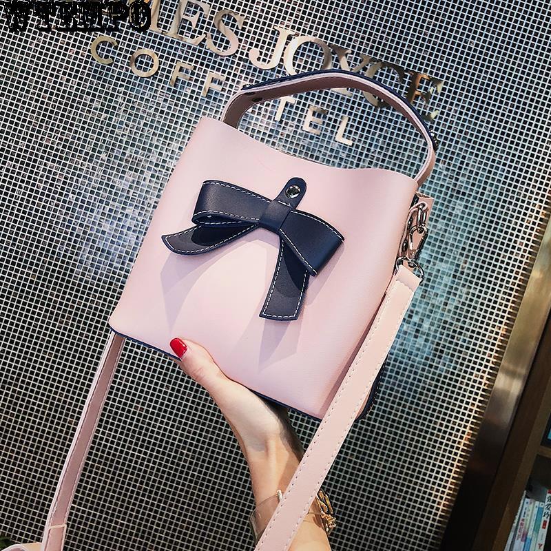 Trend hit color handbag shoulder bag wild Messenger bag fashion handbag casual bag