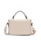 Crossbody Bag Women White Leather Waterproof Wear-resistant Zipper Plush Bear Handbag Shoulder Bag
