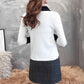 Winter Knitwear Bow V-Neck Bottoming Shirt Simple Color Pullover Jumper Long Sleeve Sweater