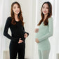 Pregnant Women's Suit Warm Underwear During Pregnancy Pregnant Women's Postpartum Breast-feeding Clothes Maternity Clothes Cotton Sweater