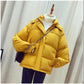 Winter Women's Korean Down Jacket Short Stand Collar Thick Loose Cotton-padded Jacket Bread Quilted Jacket