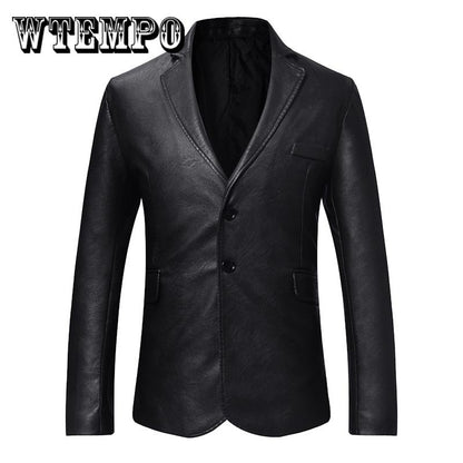 Arrival Leather Jackets Men's Jacket Outwear Men's Coats P U Jacket Coat
