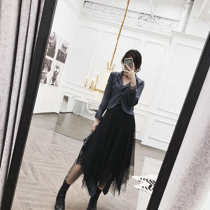 Women Veil Skirt Plus Size Summer Ruffled Elastic Waist Sandy Beach Vacation Daily