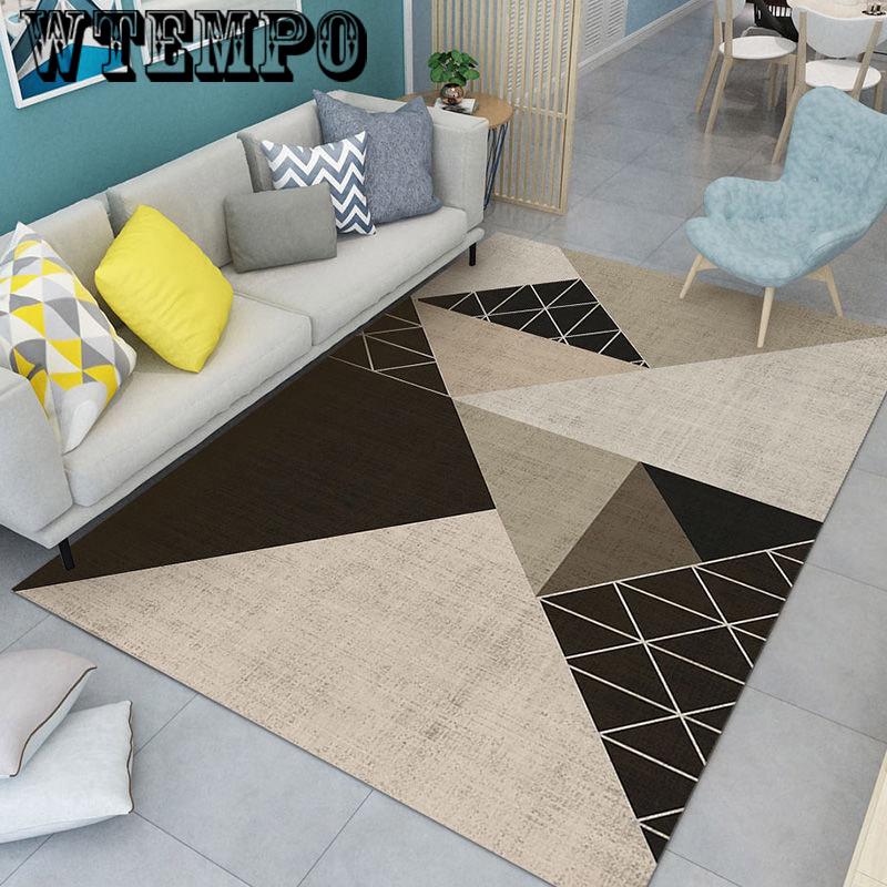 Coffee table carpet floor mat bedroom carpet bathroom non-slip floor mat blanket living room carpet