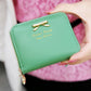 Small and Portable Cute Bag Fashion Trend Ladies Small Wallet Short Zipper Coin Purse Shopping Shopping Handbag