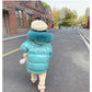Girls' Winter Padded Coat Padded Coat Mid-length Warm Padded Coat