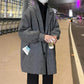 Woolen Coat Men's Winter Cotton Thickened Mid-Length Casual Windbreaker Autumn and Winter Korean Trend Woolen Coat