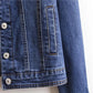 Denim Jacket Women's Autumn and Winter Slim Casual Jeans Jacket Student New Short Top Lapel Classic Denim Coat All Match Jacket