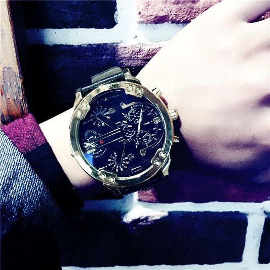 Men Watch Stainless Steel Military Sport Wristwatch Skeleton Automatic Mechanical Male Clock