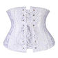 Corset Dobby Waist Trainer Cincher Bustier Top Corselet Sexy Lacing-up Slimming Underwear Lingerie