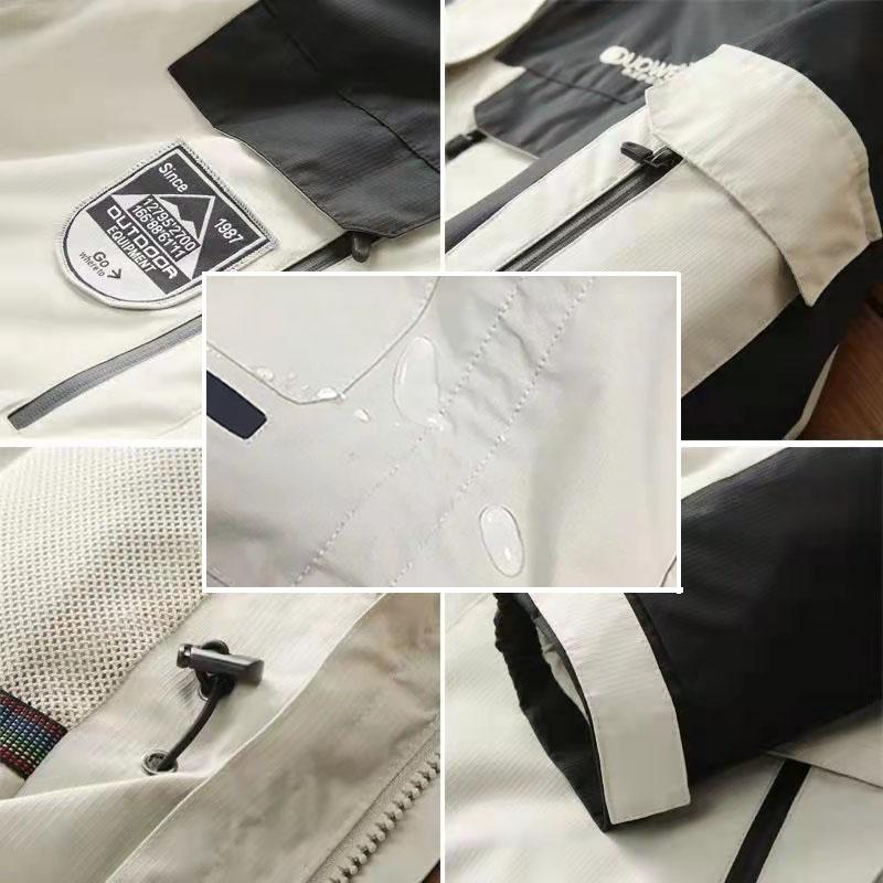 90Kg Can Wear Windproof, Waterproof and Warm Autumn and Winter Two-in-one Detachable Two-piece Outdoor Mountaineering and Skiing Female Jacket