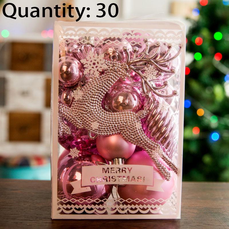 Room decoration Christmas tree Hanging ornament Christmas living room decoration Christmas present