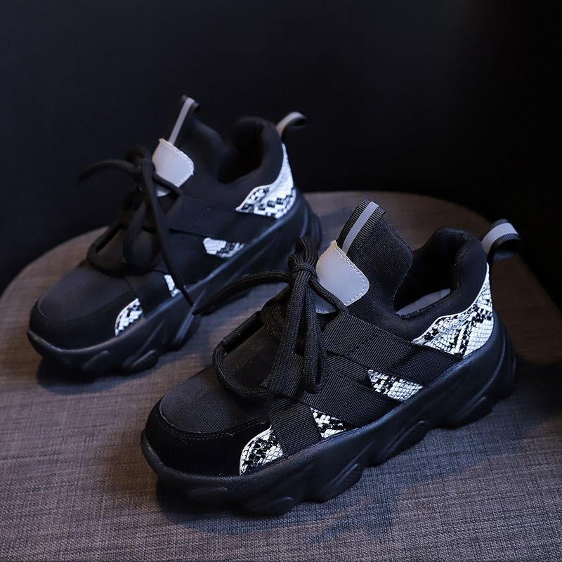 Harajuku Style Spring  Summer Sports Shoes Female Students Korean Sports Shoes Increased Casual Breathable Running Shoes