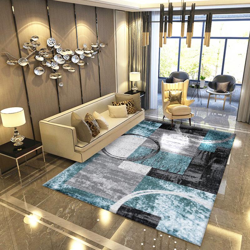 Modern Soft Carpets for Living Room Bedroom Rugs Geometric Area Rug Home Carpet Floor Decoartive