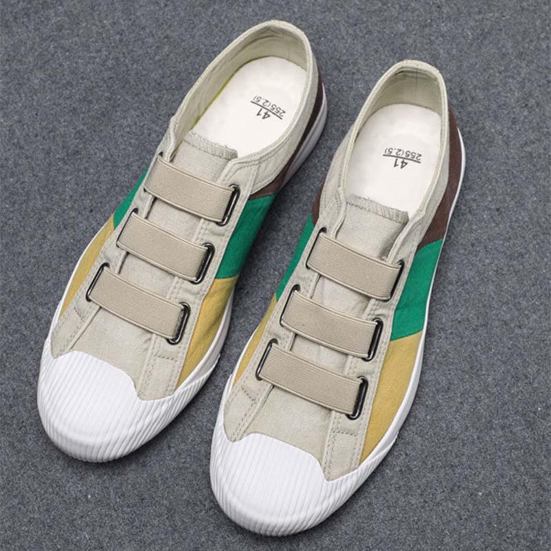 Plus Size 38-44 Summer Men Sneakers Comfortable Running Basketball Shoes Breathable Shockproof Non-slip Canvas Shoes
