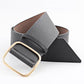 Concise Women Strap Pu Leather Casual All-match Women Waist Belt Wide Waistband