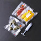 Food Bag Fruit Sealed Bag Self-sealing Packaging Cooked Food Bag Household Manual Fresh-keeping Bag Suction Compressed Bag