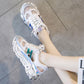 Plus Size 35-40 Summer Fashion Women Mesh Shoes Cutout Beach Casual Sandals Women Flip Flop Sandals