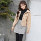 Fashion Trend Velvet Women's Coat Autumn and Winter Loose Plus Velvet Thick Lamb Wool Coat