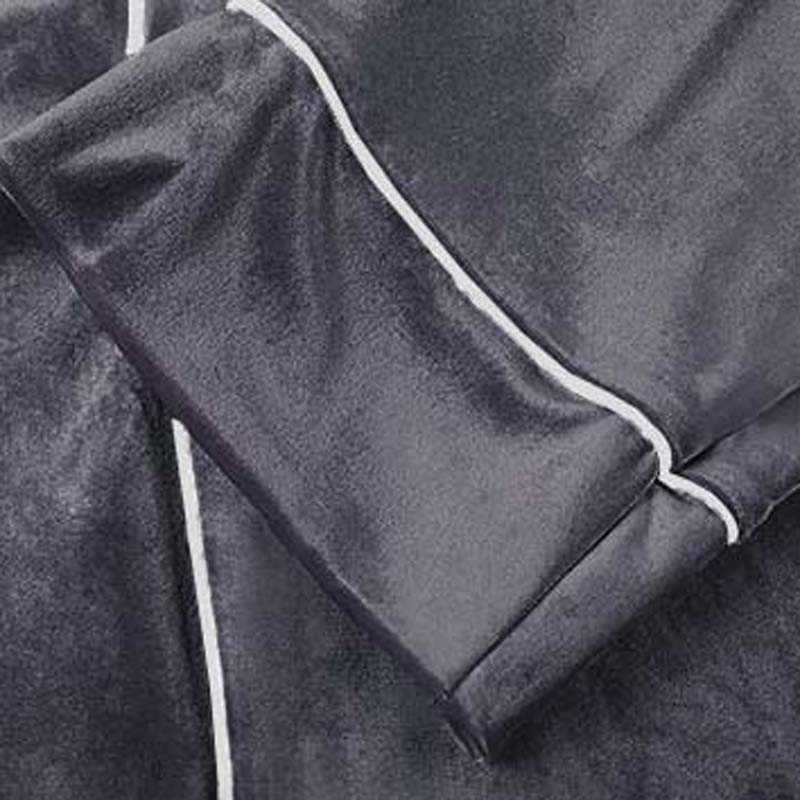 Old Velvet Pajamas Men's Autumn and Winter Long-sleeved Loose Large Size Youth Warm Home Clothes