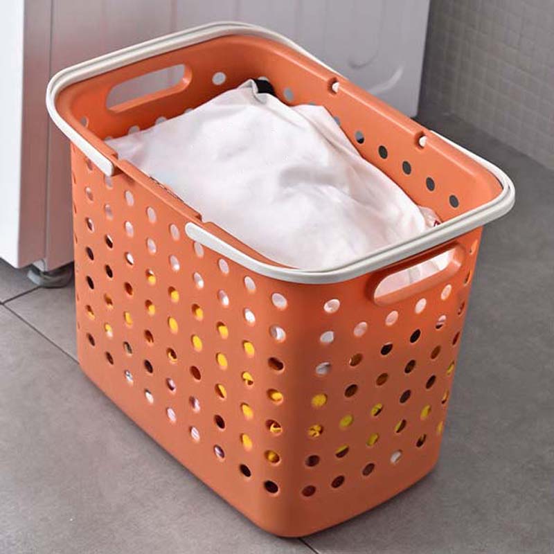 Household Food Toy Plastic Storage Basket Bathroom Dirty Clothes Storage Basket