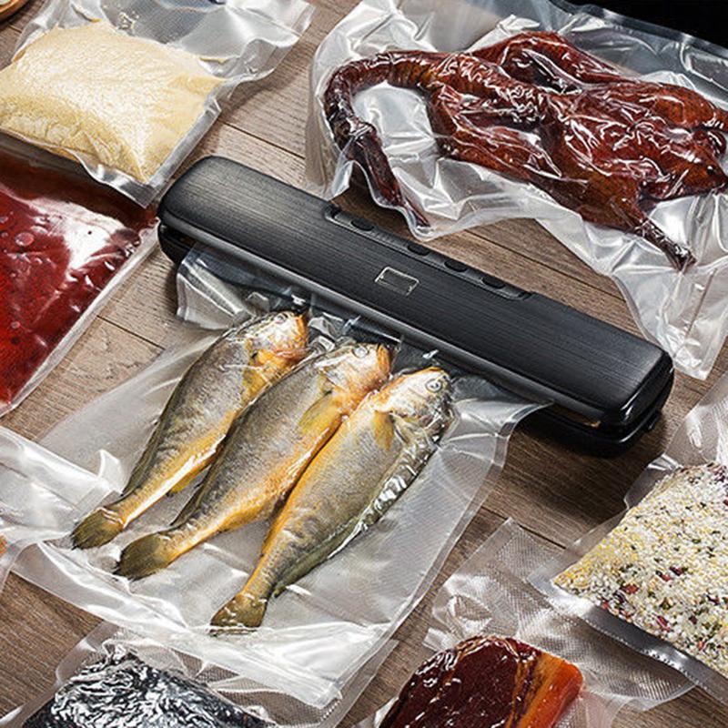 Include 15Pcs Bags Automatic Best Food Vacuum Sealer   Commercial Household Food Vacuum Sealer Packaging Machine