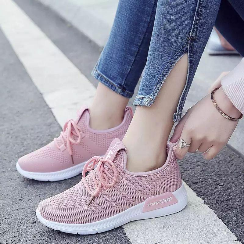 Women's Sneakers Spring Ladies Flat Shoes Casual Women Vulcanized Women Summer Light Mesh Breathable Female Running Shoes