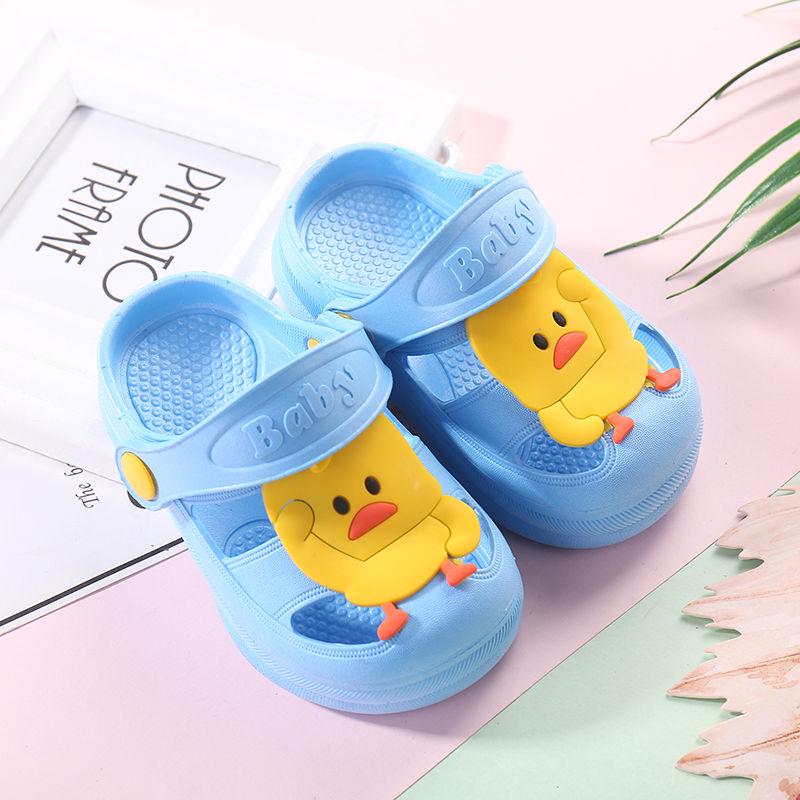 Summer Kids Boys Girls Shoes Sandals Slippers Beach Hollow Out Shoes