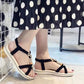 Sandals Female Summer Bohemian Flat Students Korean Version of All-match Casual Roman Beach Shoes Women