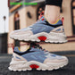 Clunky Shoes for Men Lace Up Thick Sneakers Increase High Anti-slip Casual Sports Shoes for Lovers