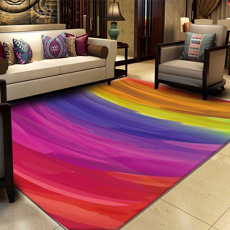 European Abstract Ink Painting Carpet Area Rug for Living Room Large Size Home Area Rugs Non-slip