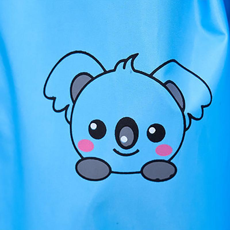 Kid Rain Coat Kawaii Cartoon Printed Raincoat Reflective Stripe Hooded Waterproof Clothes Boy Girl Windbreaker Windproof Rainweaer