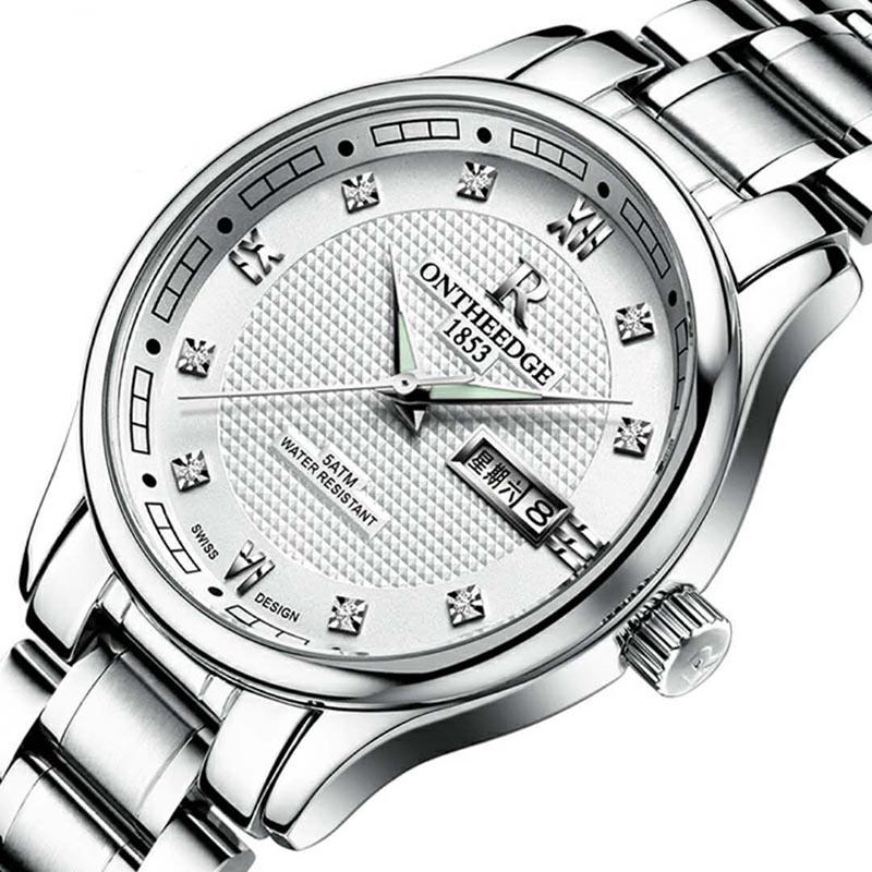 Automatic Mechanical Watch Men Watches Stainless Steel Bracelet Sports Luxury Male Clock Wristwatch