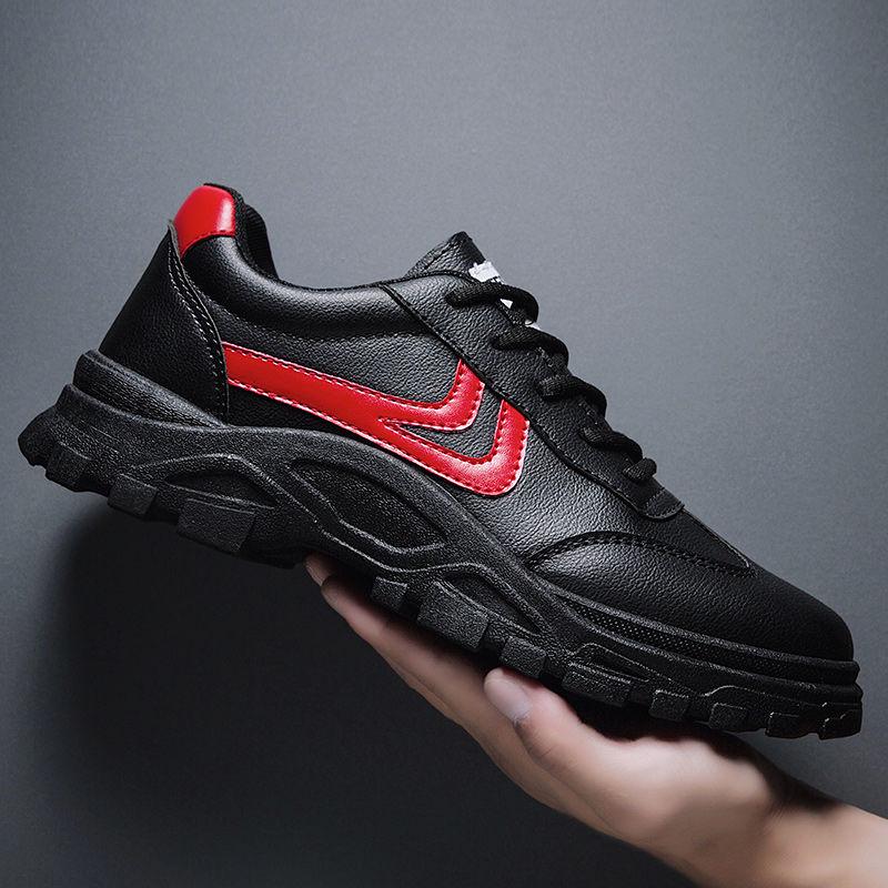 Fashion Men Casual Shoes Breathable Dad Shoes Male Lace up Men Chunky Sneakers Handsome